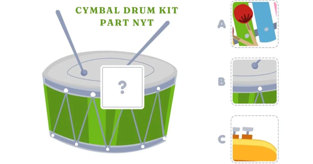 cymbal drum kit part nyt