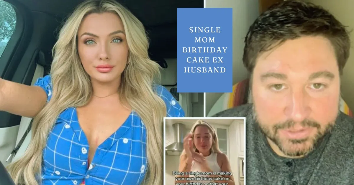 single mom birthday cake ex husband