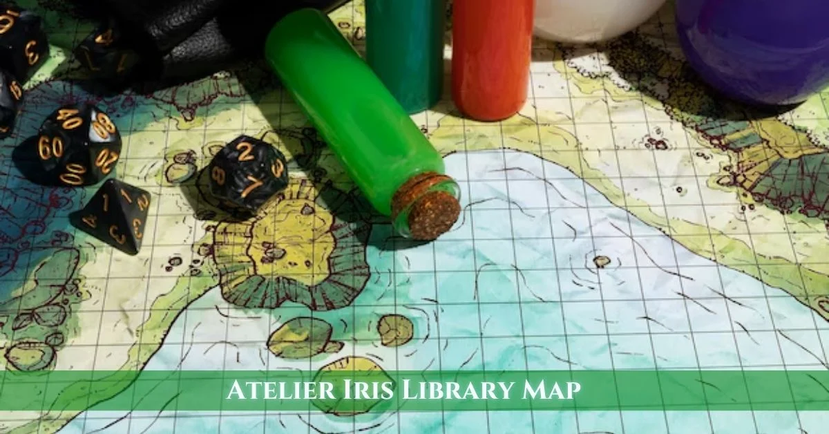 Atelier Iris Library Map