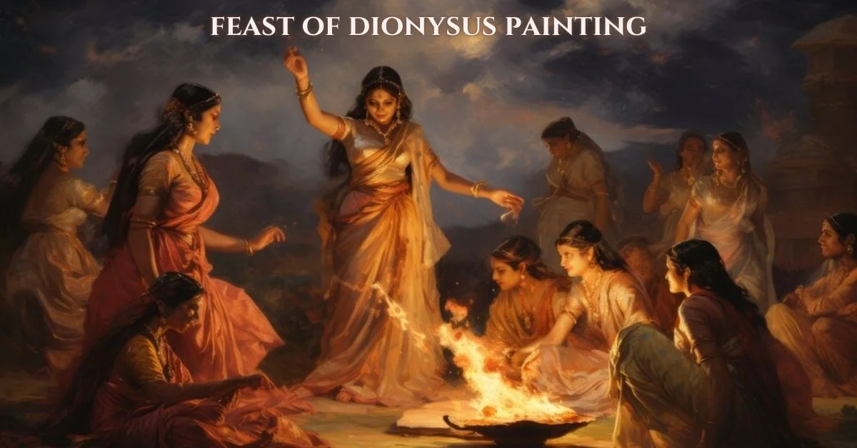 feast of dionysus painting