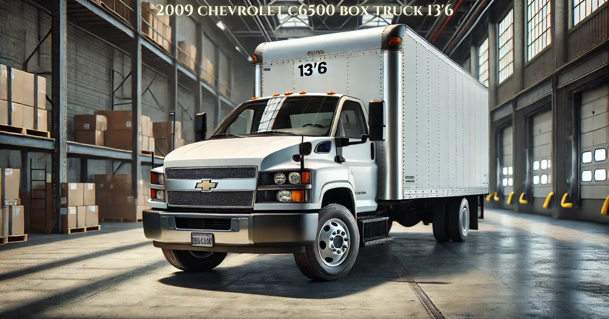 2009 chevrolet c6500 box truck 13'6